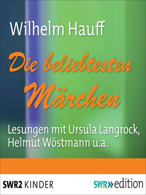cover image of Die beliebtesten Märchen